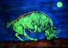 Toro y la Luna by Byron Bysa