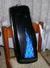 Blue Flames Cover Bag by  Car Mine