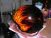 Helmet Ral Flames by  Car Mine