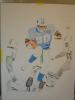 Barry Sanders #20 by Daniel Voith