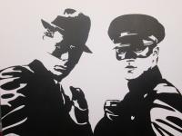 Green Hornet and Kato by Daniel Voith