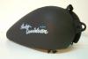 Pinstriping su serbatoio nero raggrinzito by  Dianaman