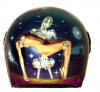 casco con robot