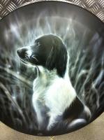 Airbrush DOG by Giuliano Rapetti