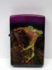 Frog / Frosch on Lighter by  Kht