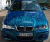 BMW in blue flames by  Lui