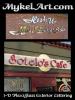 PlexiGlass Lettering by  Mykel