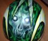 Casco ghost custom by Mauro Mael