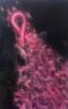 Pink fire /cancer ribbon by Norman Naramore