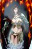 Warrior Woman up close by Dennis Konings