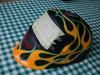 welding helmet flames by Dennis Konings