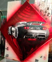 Rudy Sanchez Hennessy Viper GT airbrush