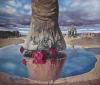 The leg of the elephant that is reflected in gavel roses  by Agim Meta
