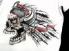 t-shirt TESCHIO INDIANO by Roberto Palmas
