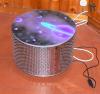 cestello lavatrice trasf. in tavolino con luce interna by  Bestione