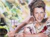 Portrait of the German Wine Queen Nicole Then 2003/2004 by Christine Dumbsky