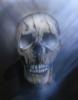 first skull - final clear coat by Caio Felip Barba
