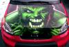 Hulk hood mural by Corrado Mallia