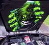 Corvette Hoodliner Mural by Corrado Mallia