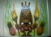 Tiki Bonnet painted in Denmark by Dennis Mathewson
