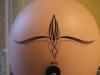 casco rosa opaco by  Danx Pinstr