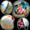 PIN UP FLOER - HELMET by  D M Aerogra