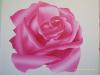 rosa su cartoncino by  Italyairbrush