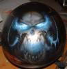war craft helmet by Antonio Fucito