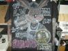 SAN ANTONIO CHAMPIONSHIP MASCOT  AIRBRUSHED