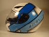 casco AGV Polini x un ragazzo che corre nel campionato italiano minimoto by Diego -J D- Aerog