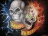 Skull & Evil by Leonardo Atalla
