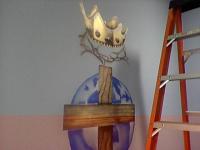 wall mural for church alter by Mike Carter