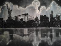 New York Elegance, at Night. by Mike Carter