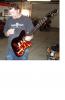 Airbrushed real fire Tele by Nicholas Del Drago