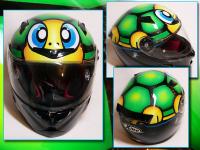riproduzione casco valentino by  Pt Design