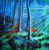 Riflessi nel bosco blu by Angelo Ribezzi