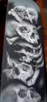 skate of skull by Maw Custom