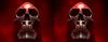 Stereoscopic image Skullfire by  Trihall