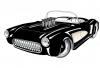 57 vette t-shirt design by Gary Zuyus