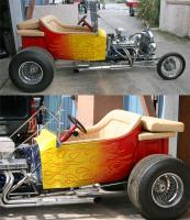 T-Bucket pinstripe flames by Gary Zuyus