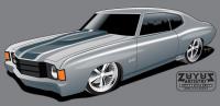 72 Chevelle by Gary Zuyus