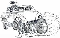 willys gasser by Gary Zuyus