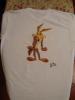 t-shirt coyote retro by Alberto Carignani -